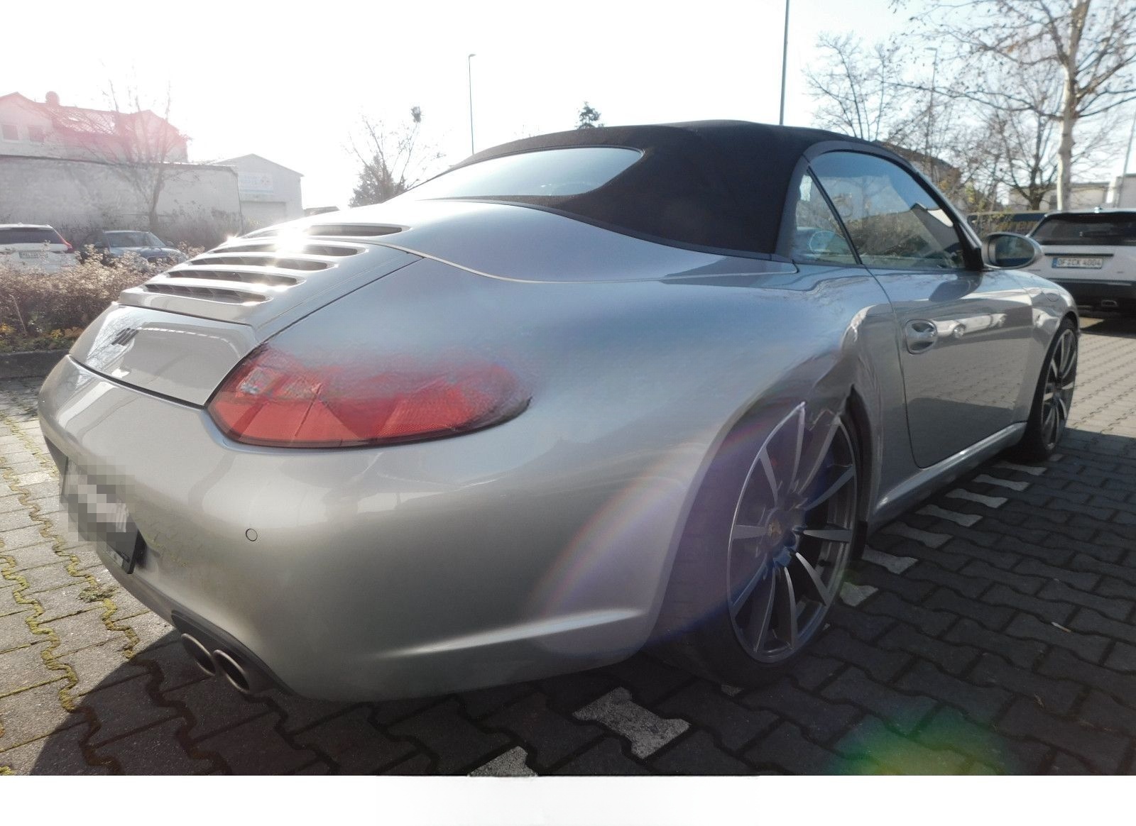 Porsche 997 Cabrio+Raffleder+PASM+H&R Spf.+19"Alu+Klappe foto 5