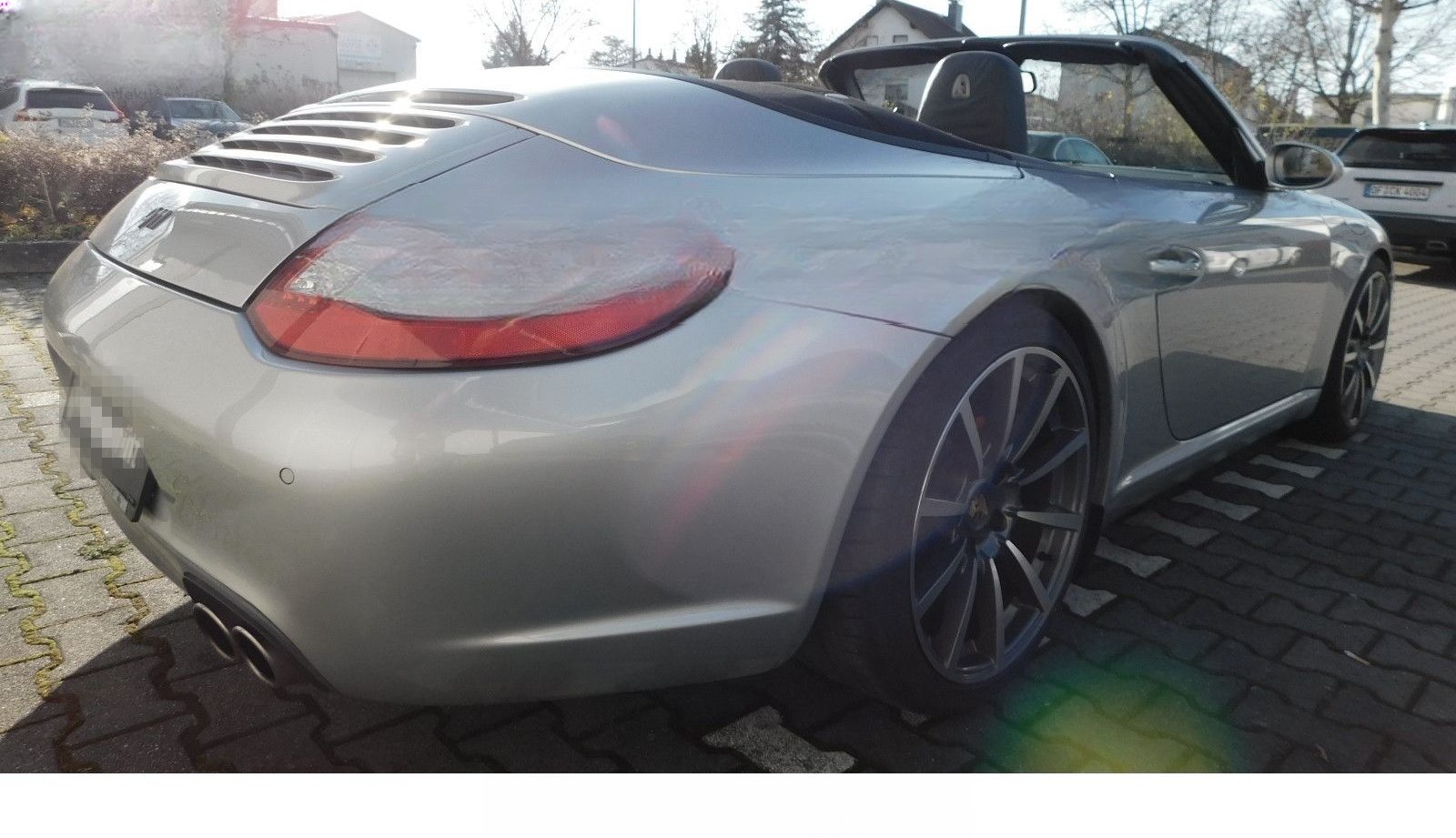 Porsche 997 Cabrio+Raffleder+PASM+H&R Spf.+19"Alu+Klappe foto 6
