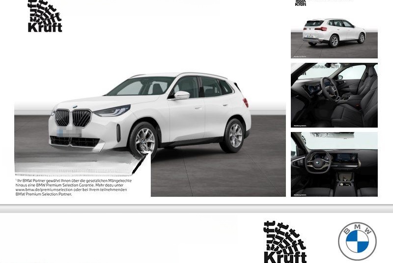 BMW X3 20 xDrive KAMERA+AHK+LM18+ESITZE+SPORTSITZE+S