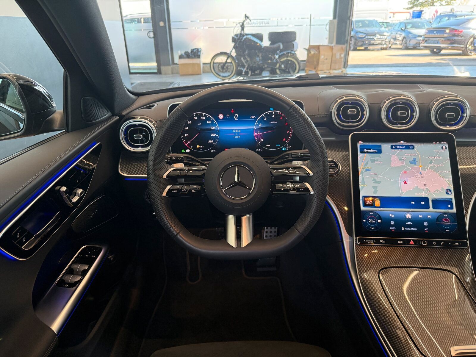 Mercedes-Benz C 200 T AMG +LED+NAVI+DAB+Memory+Kamera+AMG Line foto 14