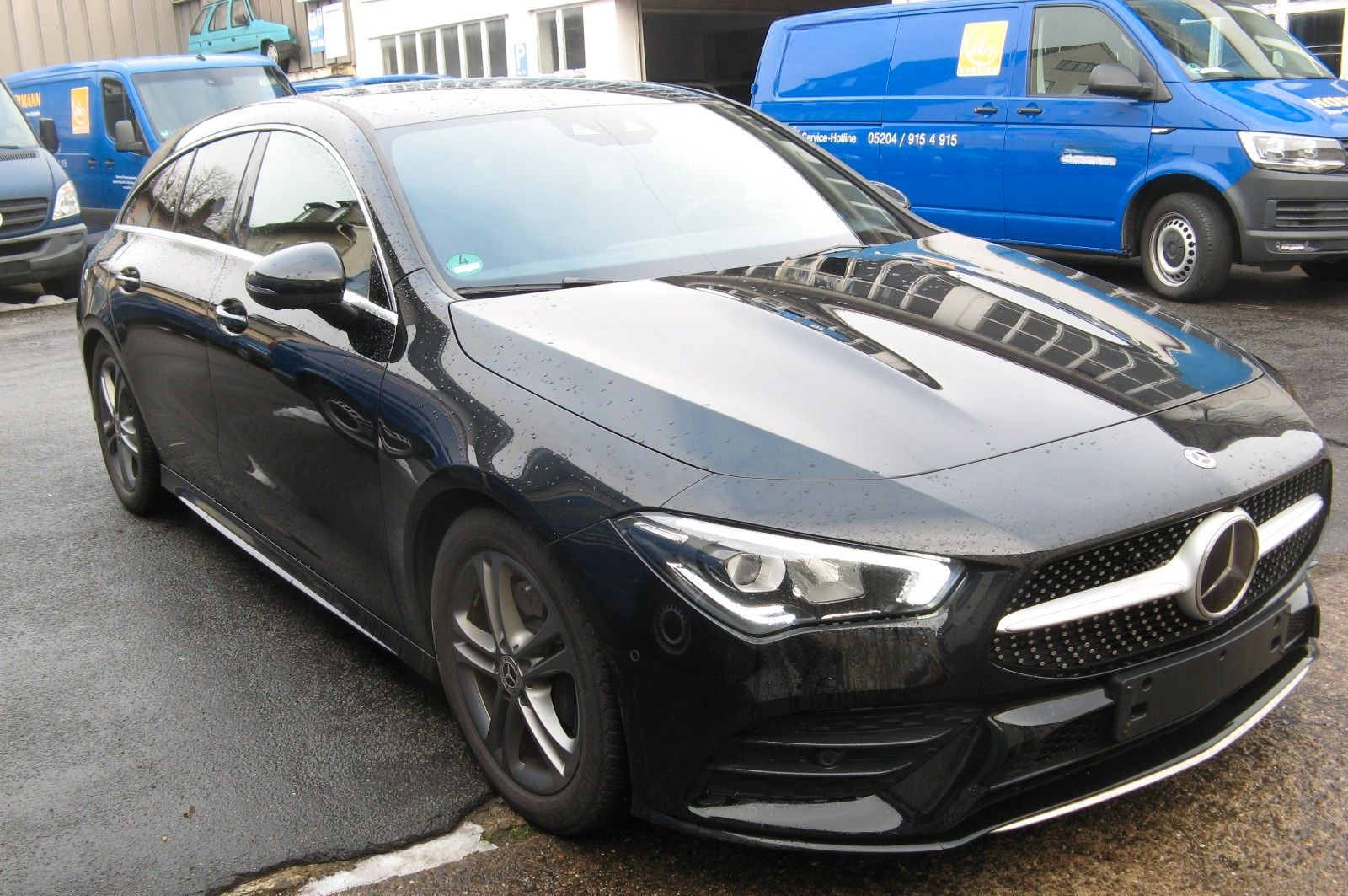 Mercedes-Benz CLA SB 200 d AMG Leder dig-display LED foto 2