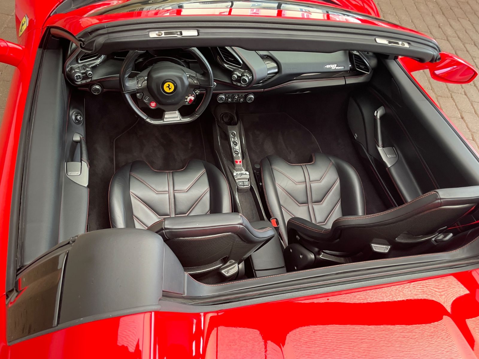 Ferrari 488 Spider Racing-Seats /  Carbon / Titan foto 11