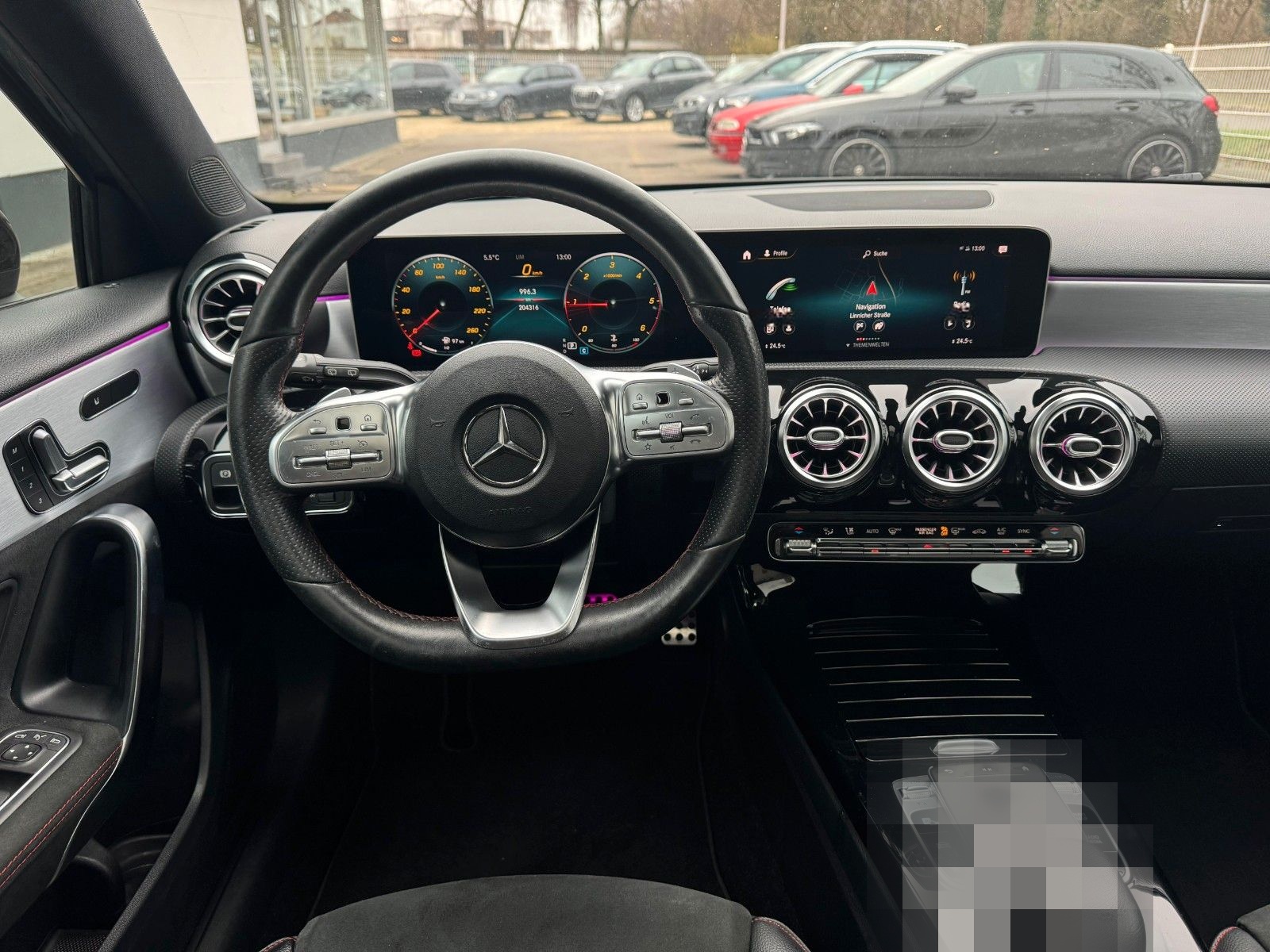Mercedes-Benz A 200 d AMG-LINE/NIGHT/PANO/MEMORY/MATRIX/MBUX foto 15