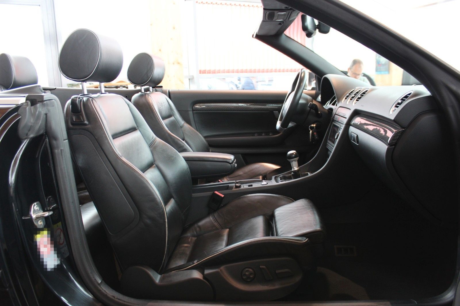 Audi RS4 Cabrio 4.2 V8 qu. Carbon BOSE 280 km/h BRD foto 9