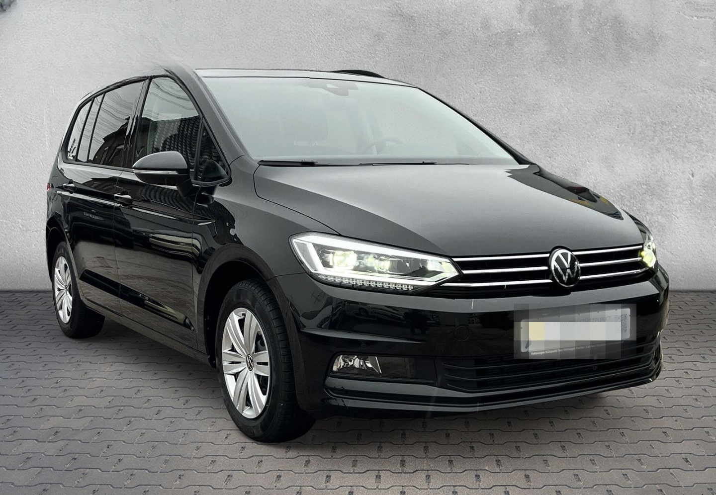 Volkswagen Touran TAXI / MIETWAGEN  schwarz metallic 2.0 TD foto 5