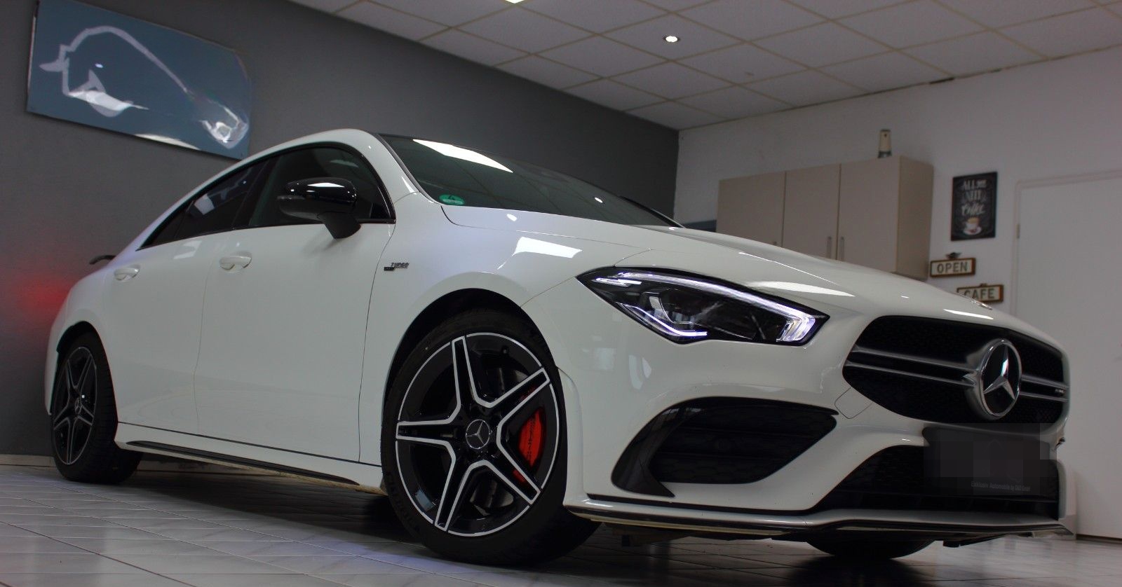 Mercedes-Benz CLA 35 AMG Coupé 4M DCT~DEUTSCH+UNFALLFREI+AEROK foto 4