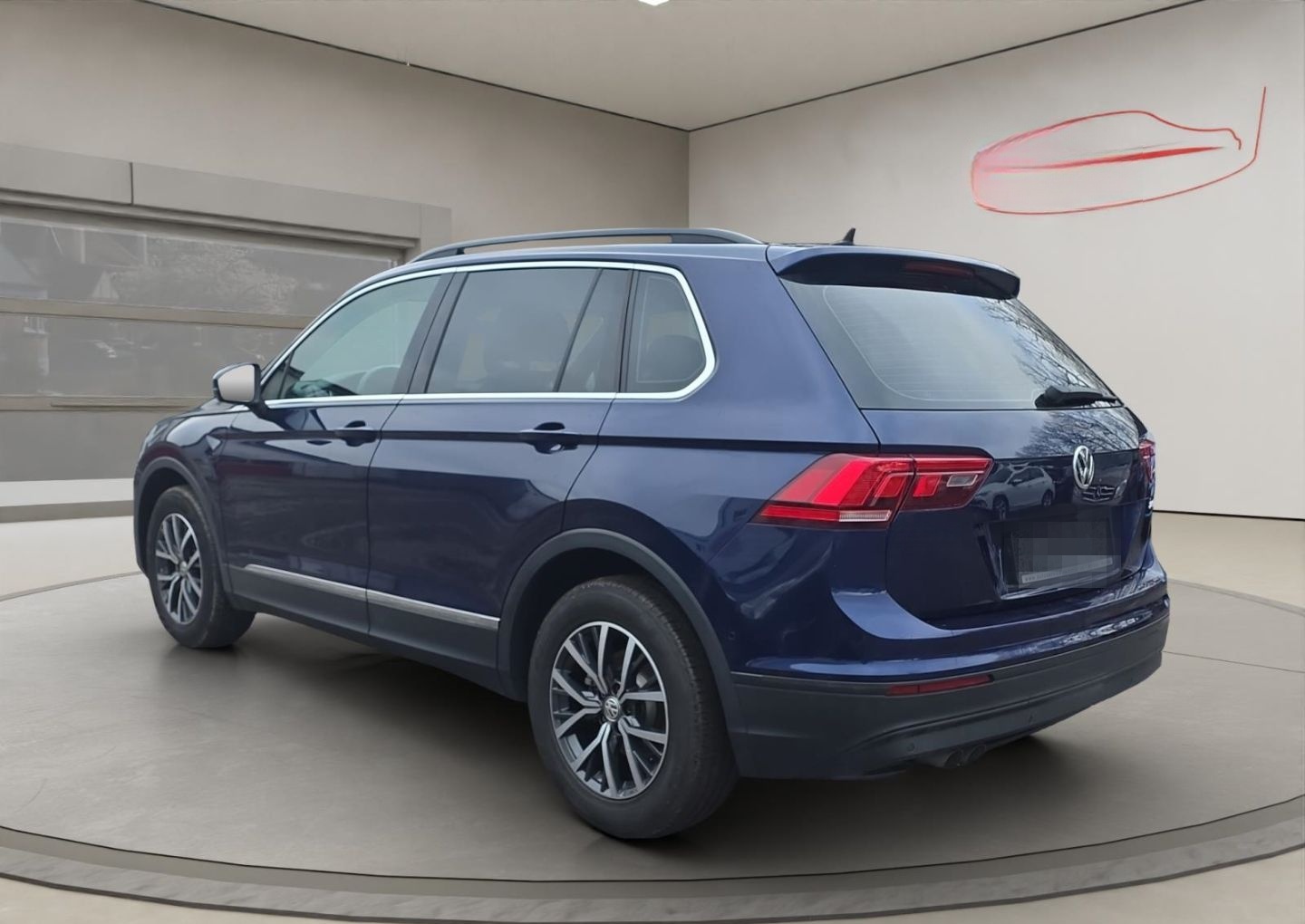 Volkswagen Tiguan 2.0 TDI, Navi,Climatronic,ACC,AHK,PDC,Sit foto 7