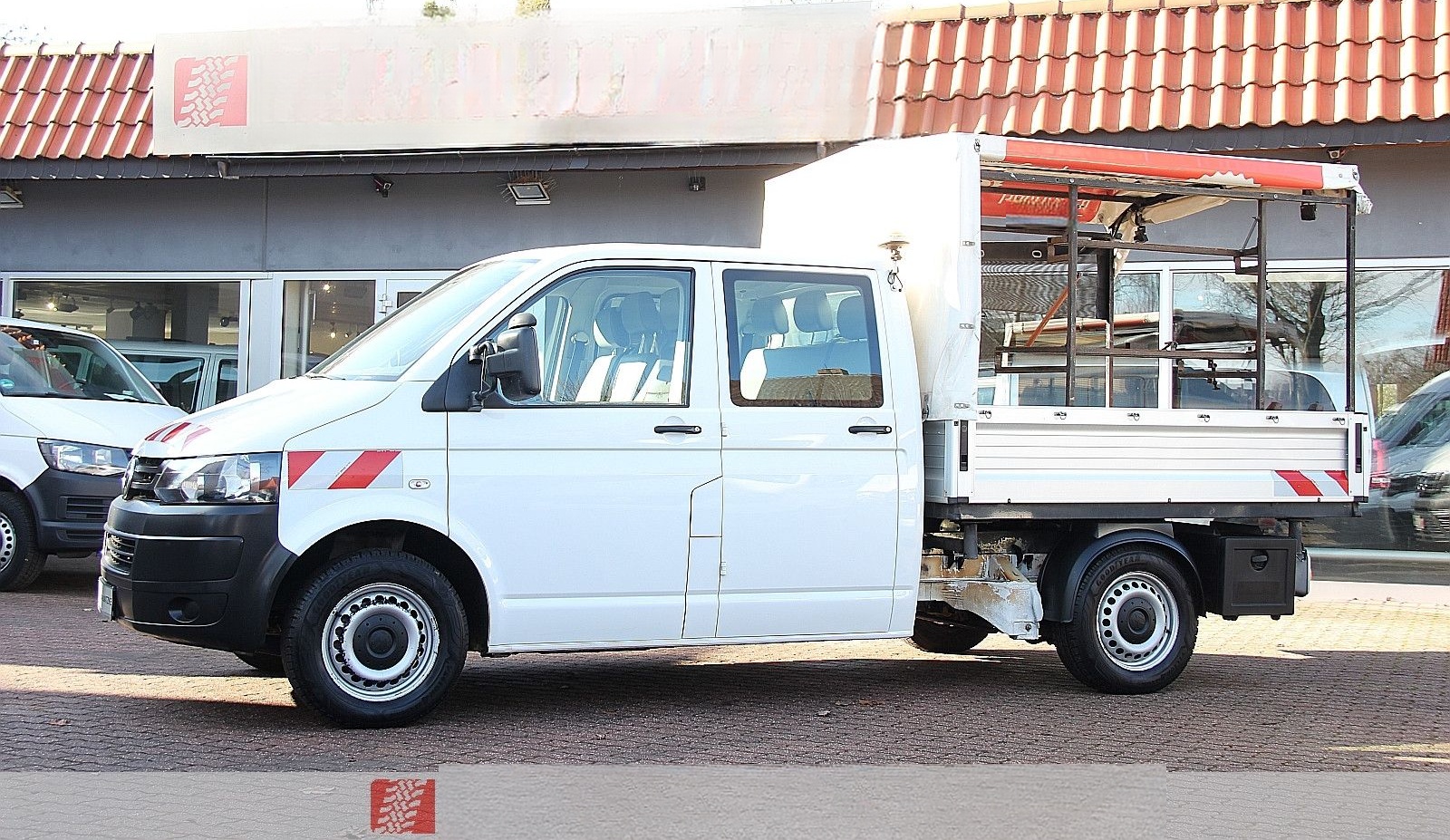 Volkswagen T5 2.0TDI Doka Drei-Seiten-Kipper 1.Hand Klima foto 2
