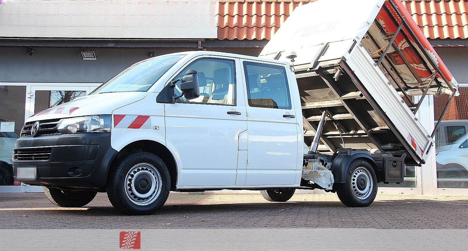Volkswagen T5 2.0TDI Doka Drei-Seiten-Kipper 1.Hand Klima foto 19