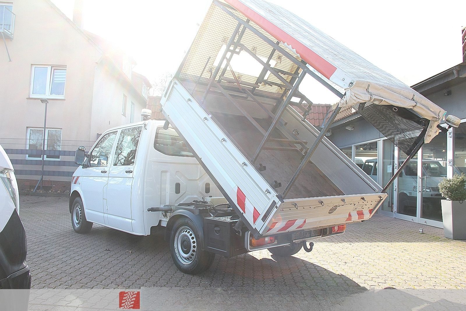Volkswagen T5 2.0TDI Doka Drei-Seiten-Kipper 1.Hand Klima foto 4