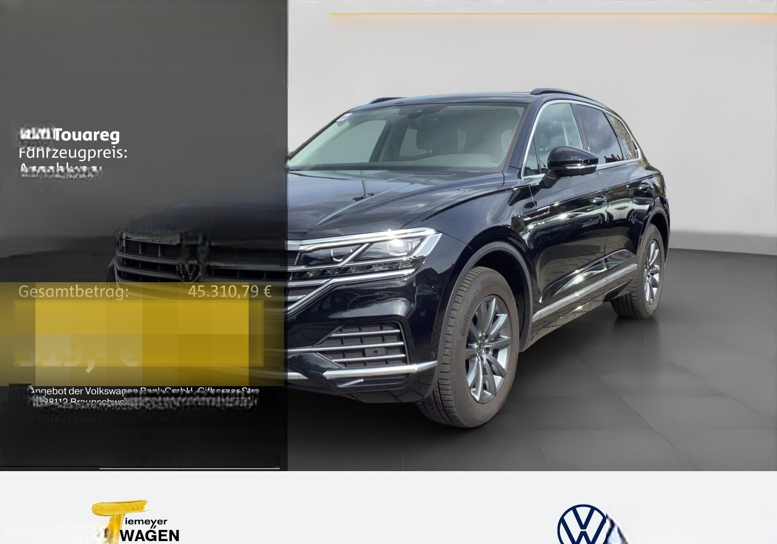 Volkswagen Touareg 3.0 TDI 4M ELEGANCE LEDER MATRIX AIR 360