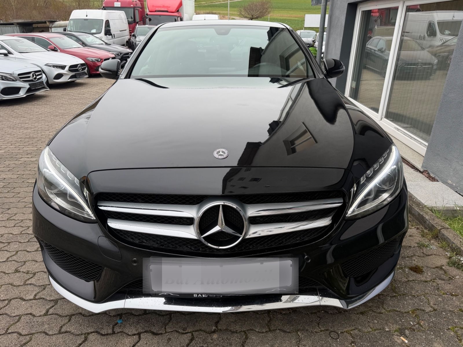 Mercedes-Benz C 180 D Limousine AMG LINE LEDER NAVI LED KAM foto 14