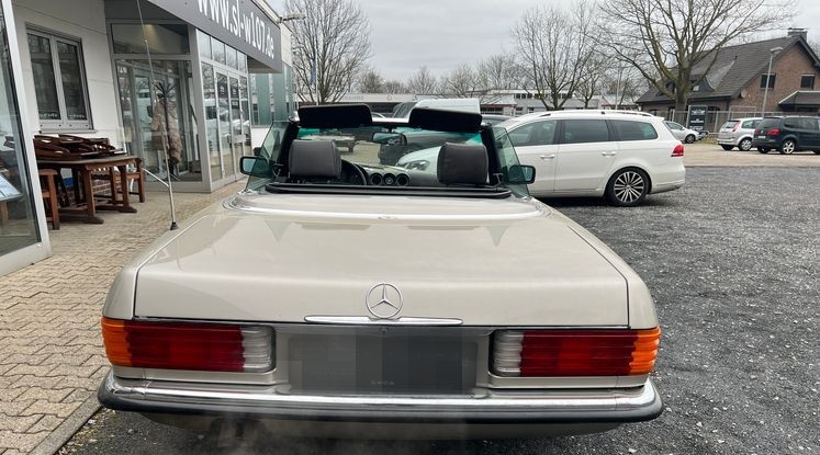 Mercedes-Benz SL 500 Mopf Rauchsilber / Leder Braun foto 2