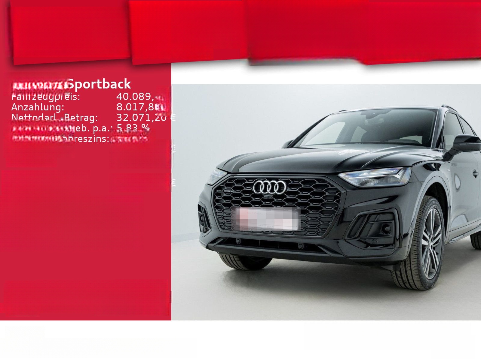 Audi Q5 Sportback 40 TDI S-TRO*QUA*S-LINE*LED*HUD*APP foto 2