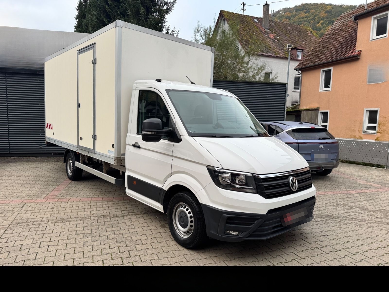 Volkswagen Crafter Pritsche Koffer 35 lang 3-Sitze Klima foto 2