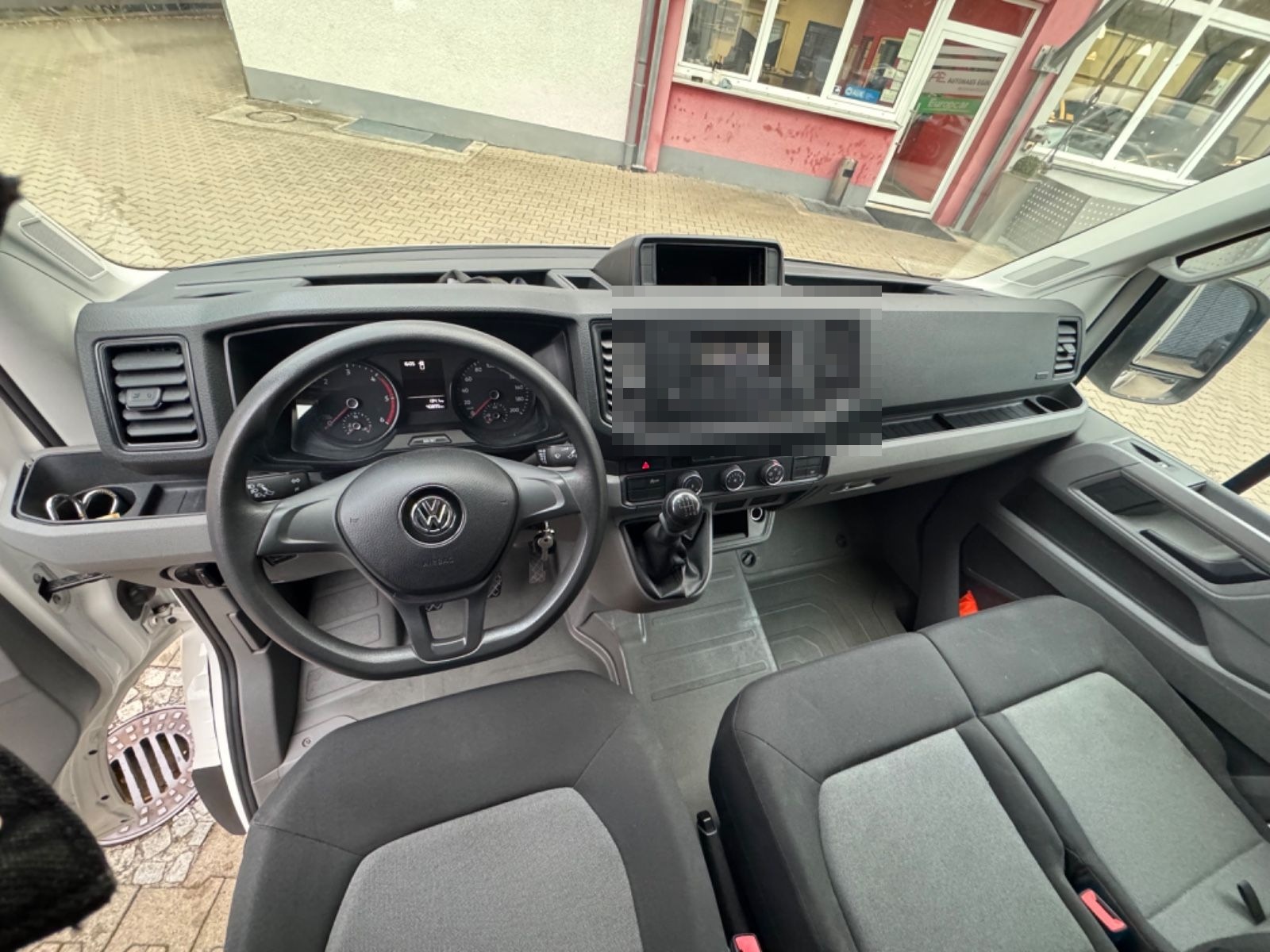 Volkswagen Crafter Pritsche Koffer 35 lang 3-Sitze Klima foto 14