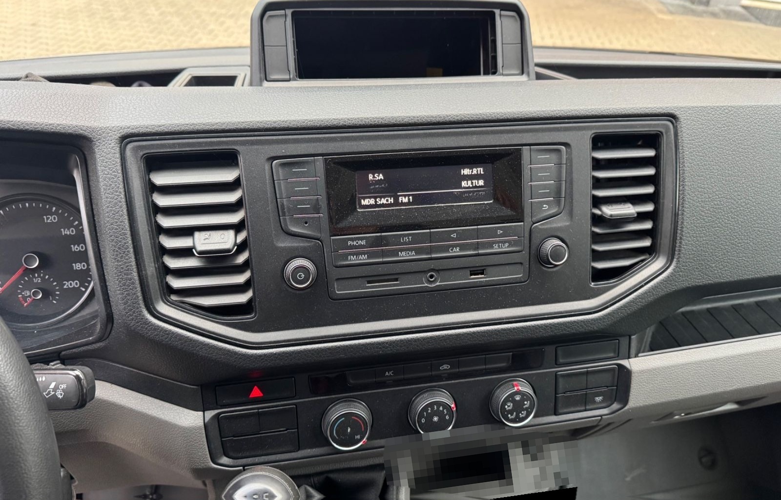 Volkswagen Crafter Pritsche Koffer 35 lang 3-Sitze Klima foto 17