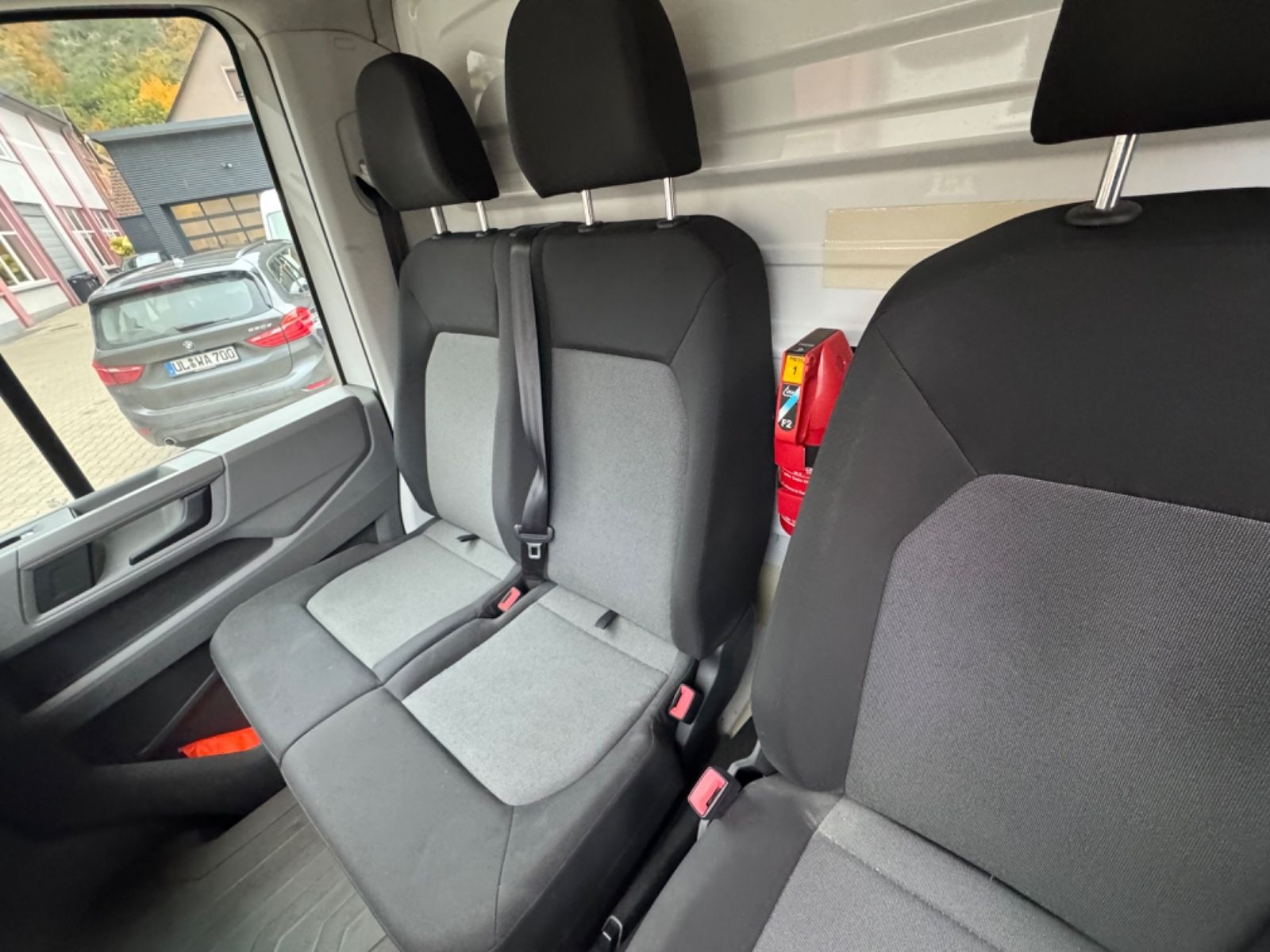 Volkswagen Crafter Pritsche Koffer 35 lang 3-Sitze Klima foto 18