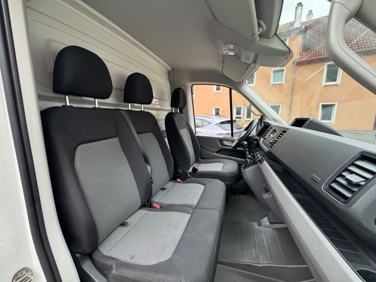 Volkswagen Crafter Pritsche Koffer 35 lang 3-Sitze Klima foto 20