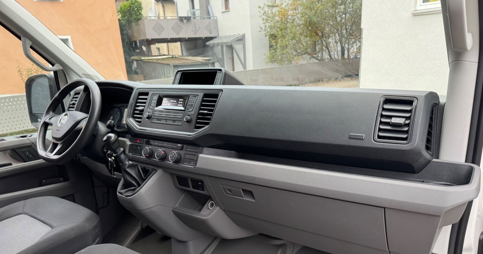 Volkswagen Crafter Pritsche Koffer 35 lang 3-Sitze Klima foto 22