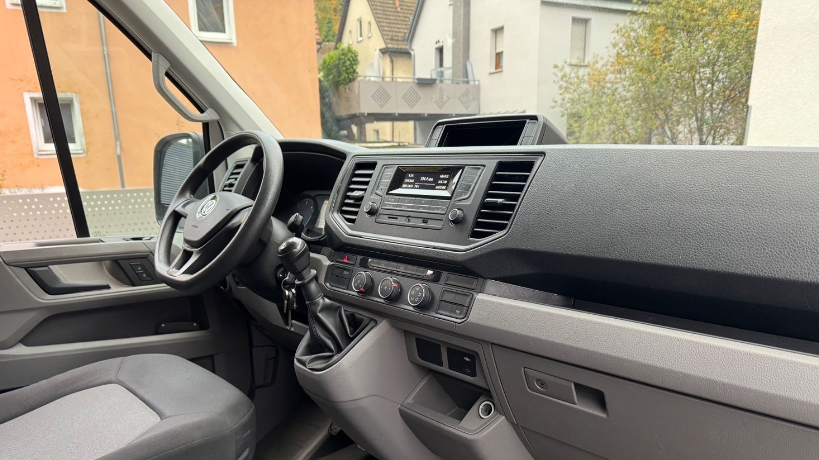 Volkswagen Crafter Pritsche Koffer 35 lang 3-Sitze Klima foto 23