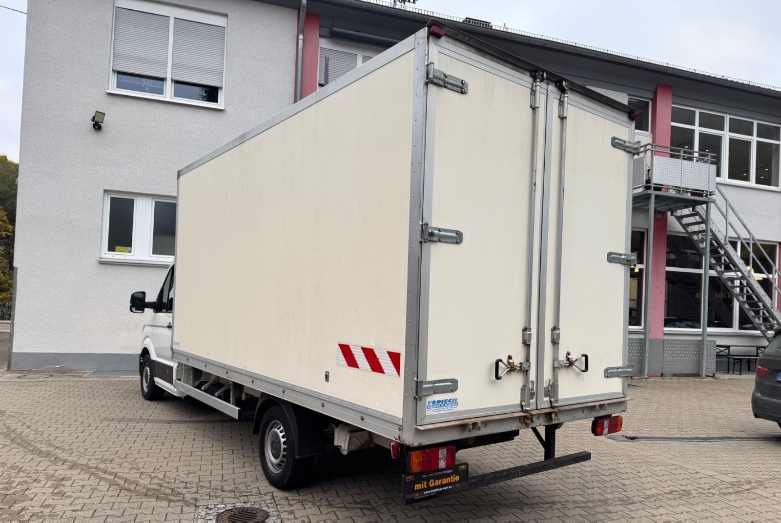 Volkswagen Crafter Pritsche Koffer 35 lang 3-Sitze Klima foto 26