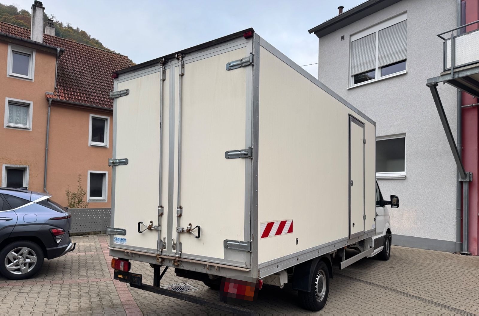 Volkswagen Crafter Pritsche Koffer 35 lang 3-Sitze Klima foto 28