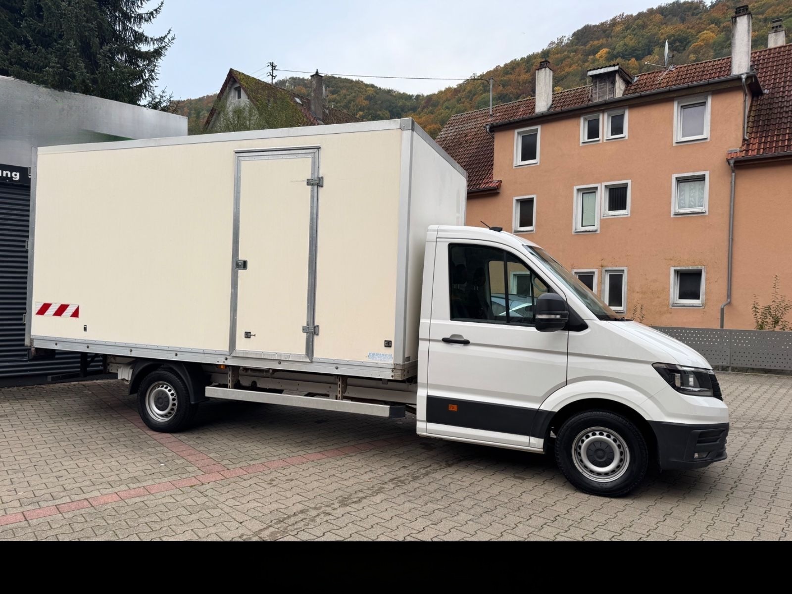 Volkswagen Crafter Pritsche Koffer 35 lang 3-Sitze Klima foto 4