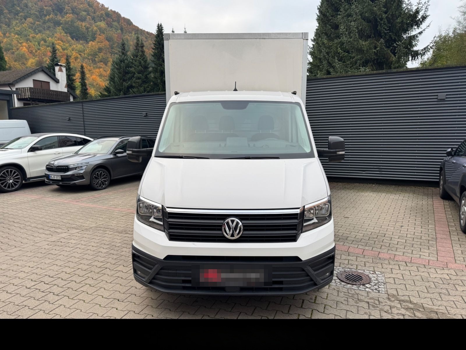 Volkswagen Crafter Pritsche Koffer 35 lang 3-Sitze Klima foto 6