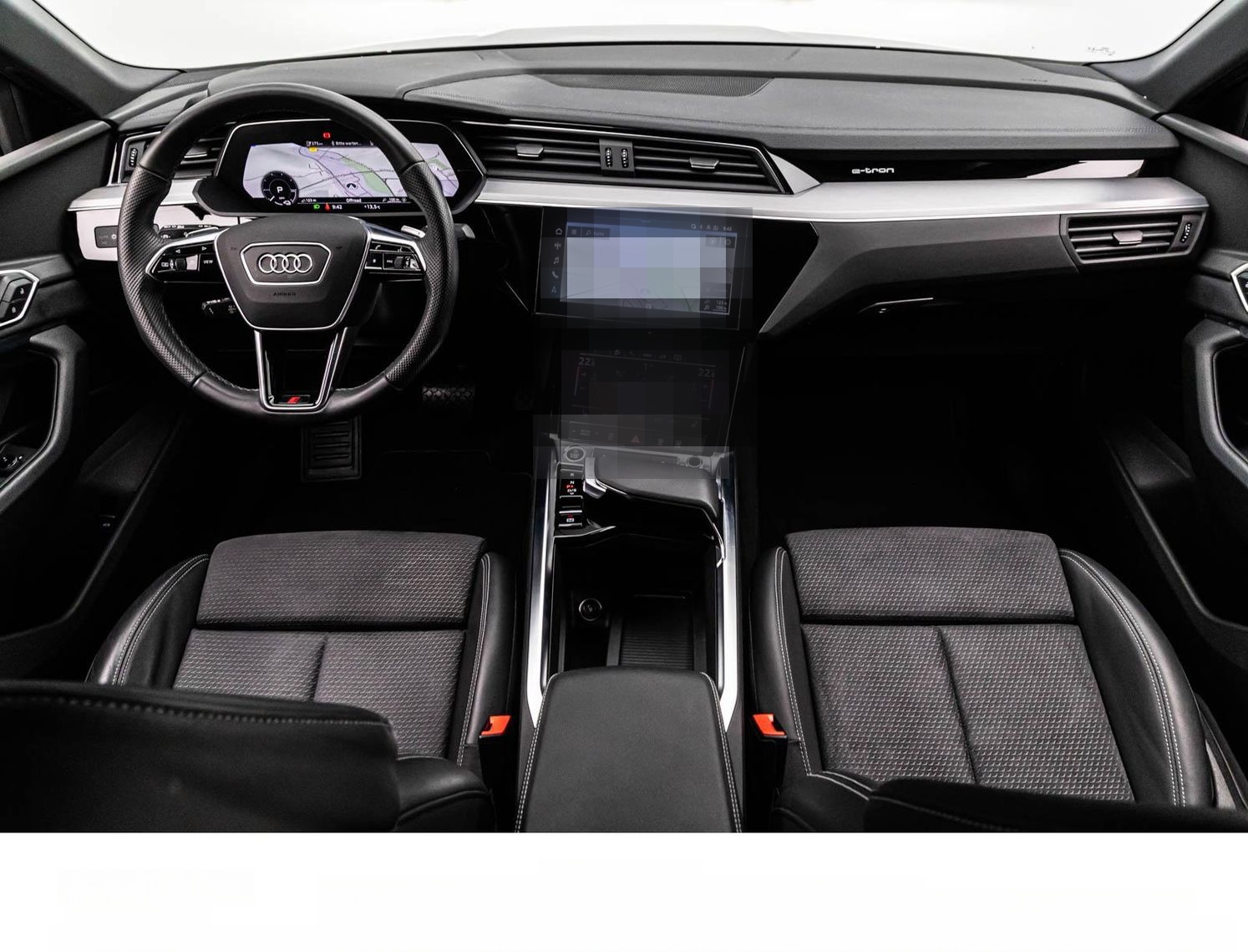 Audi E-TRON SPORTBACK 55 S LINE BLACK LED/KEYLESS/KAM foto 18