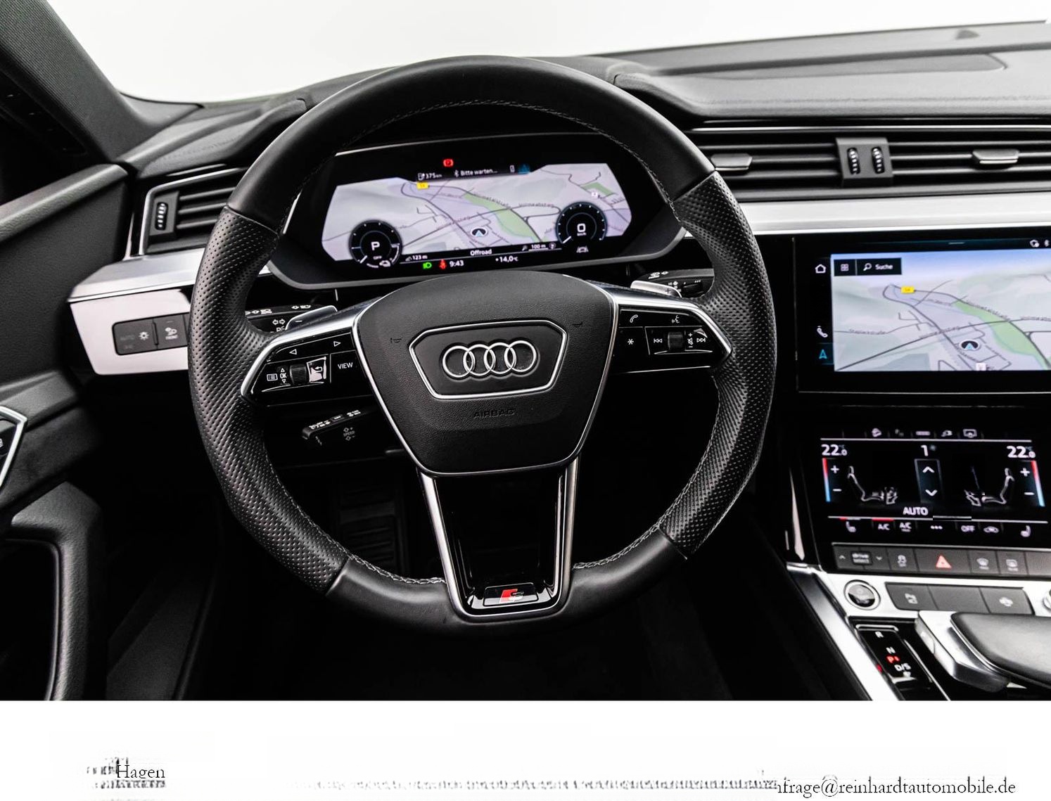 Audi E-TRON SPORTBACK 55 S LINE BLACK LED/KEYLESS/KAM foto 23