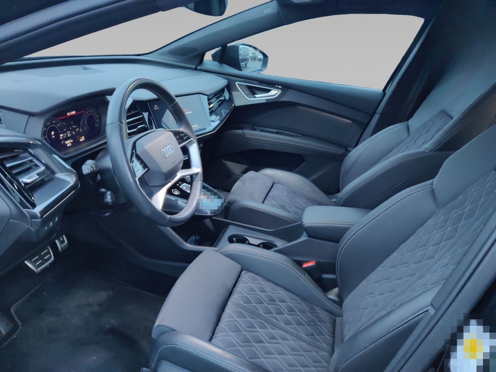 Audi Q4 50 e-tron quattro S line 77 kWh Matrix ACC foto 11