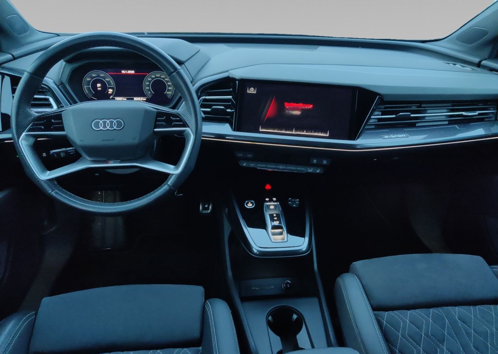 Audi Q4 50 e-tron quattro S line 77 kWh Matrix ACC foto 12