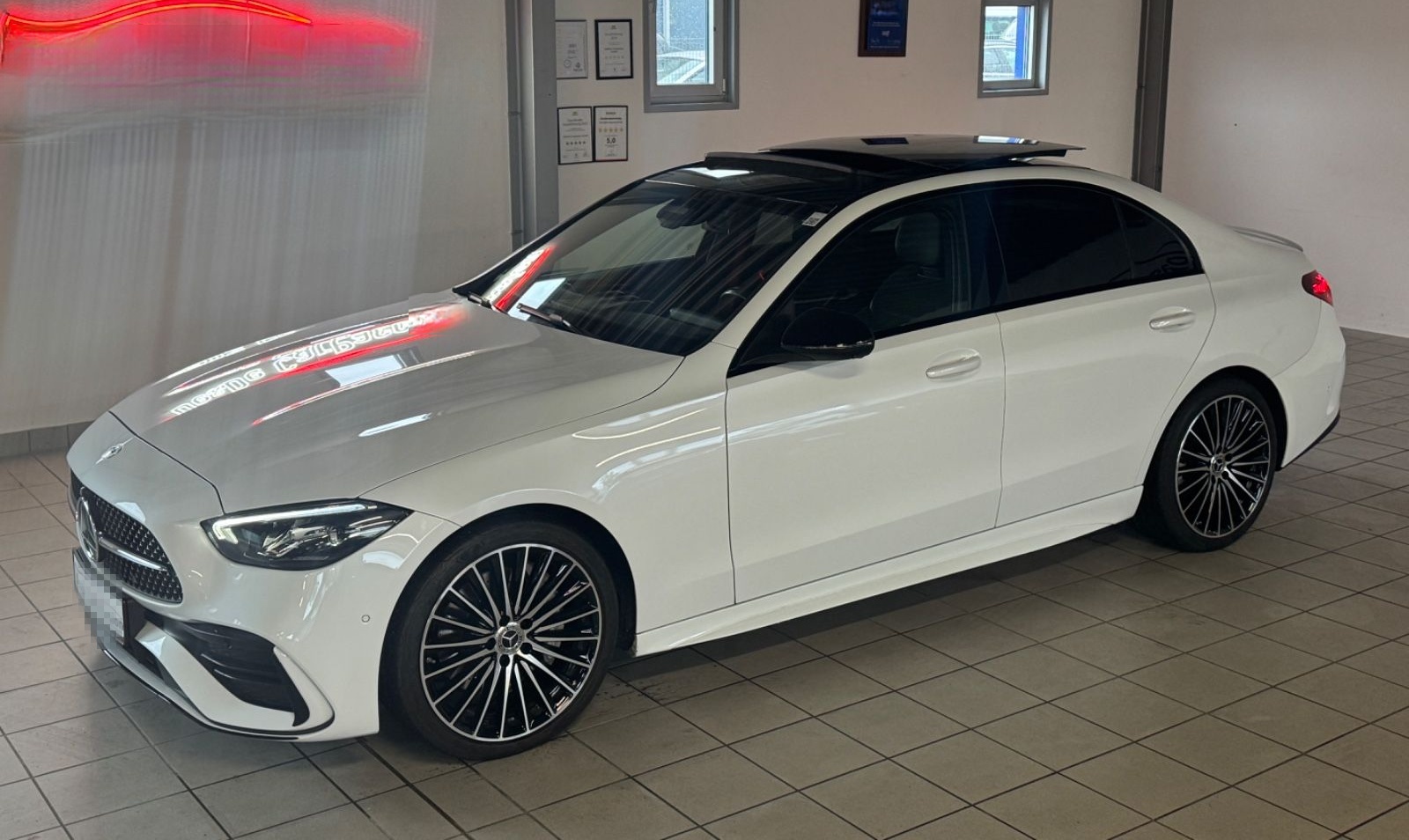 Mercedes-Benz C 300 AMG-Line*PANO+NightPaket+Designo*1H U-Frei foto 12