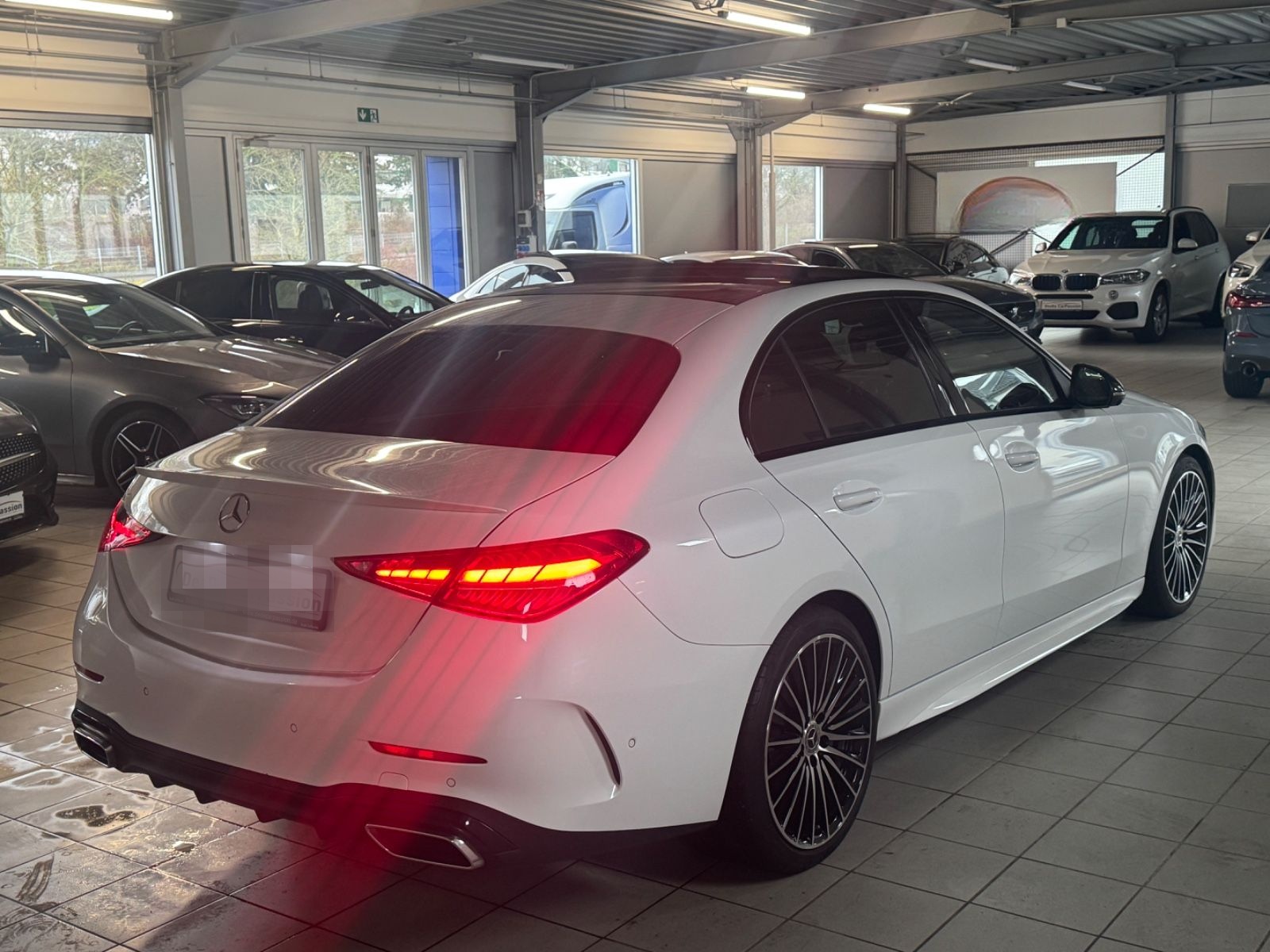 Mercedes-Benz C 300 AMG-Line*PANO+NightPaket+Designo*1H U-Frei foto 8