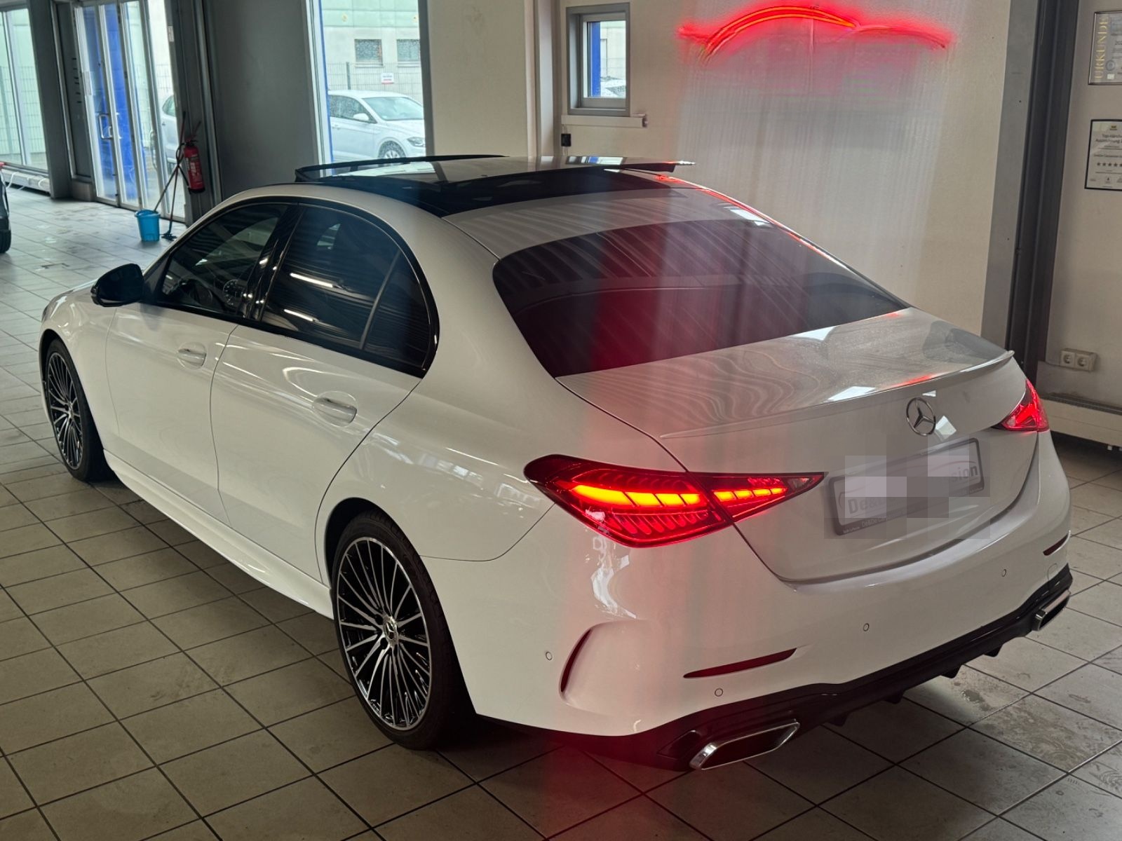 Mercedes-Benz C 300 AMG-Line*PANO+NightPaket+Designo*1H U-Frei foto 9