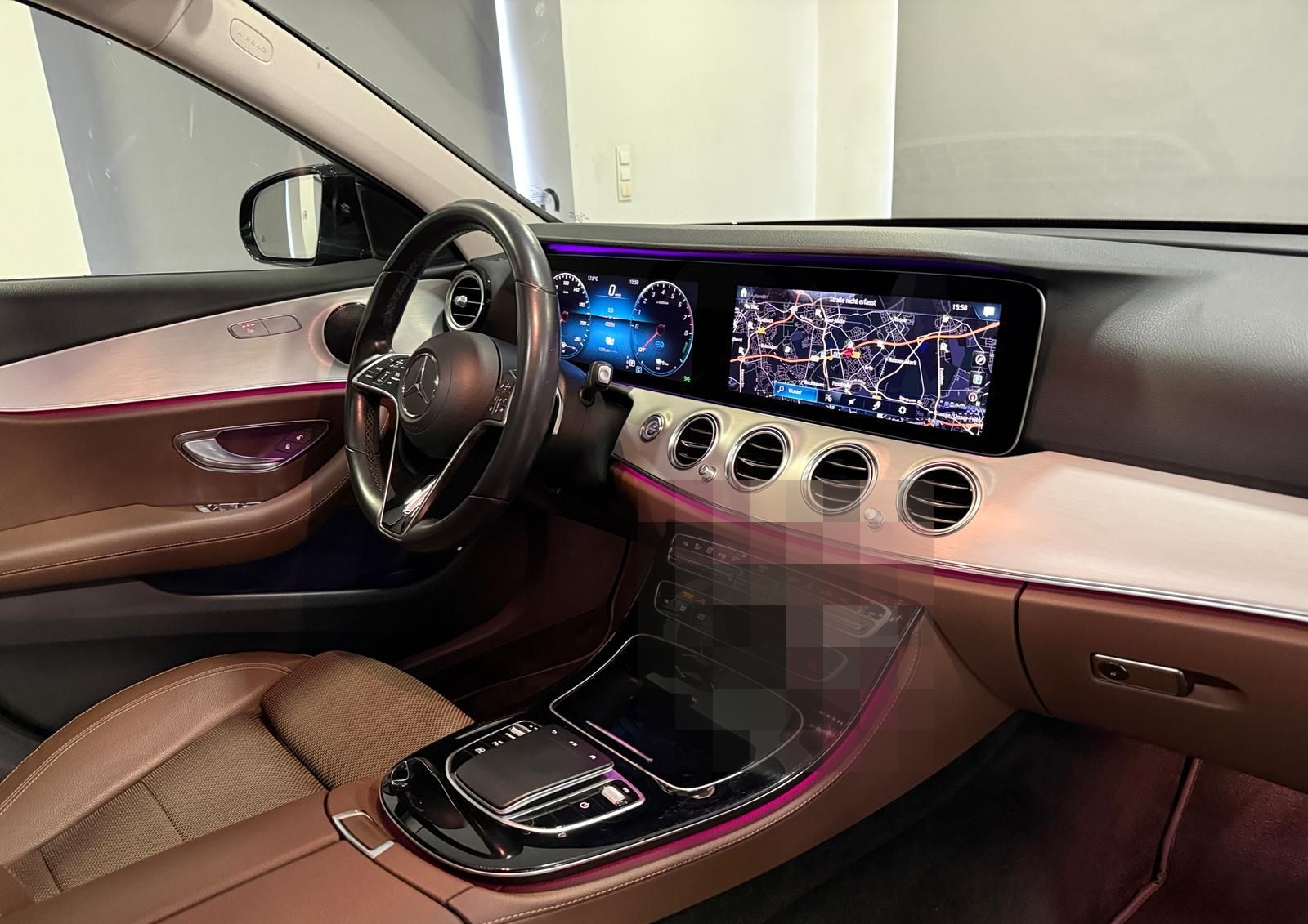 Mercedes-Benz E 300 e *LEDER-BRAUN*KAM*TOTW*SHZ*GSD*AMBIENTE* foto 22