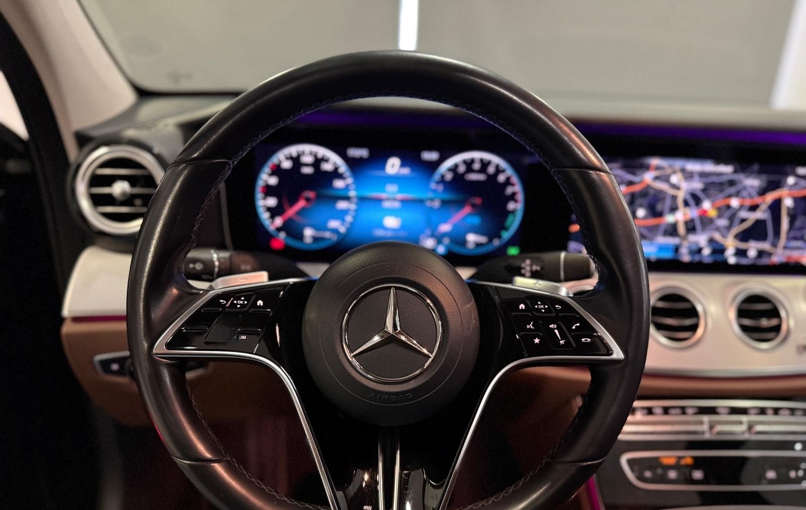 Mercedes-Benz E 300 e *LEDER-BRAUN*KAM*TOTW*SHZ*GSD*AMBIENTE* foto 25