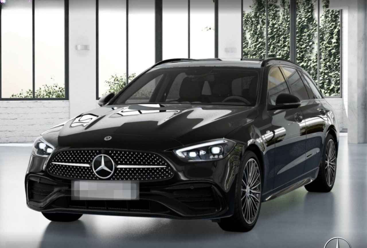Mercedes-Benz C 300 e T AMG+NIGHT+PANO+360+AHK+19"+TOTW+9G foto 2
