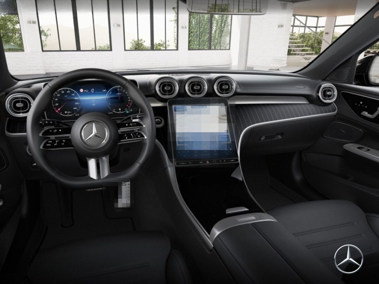 Mercedes-Benz C 300 e T AMG+NIGHT+PANO+360+AHK+19"+TOTW+9G foto 9