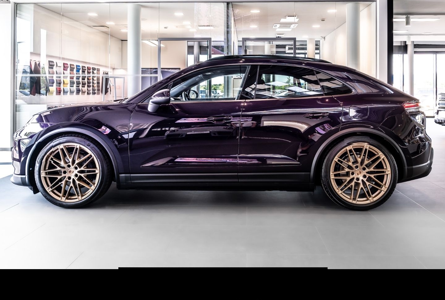 Porsche Macan 4 FnW-Violametallic Sitzklima Matrix 22Zol foto 2