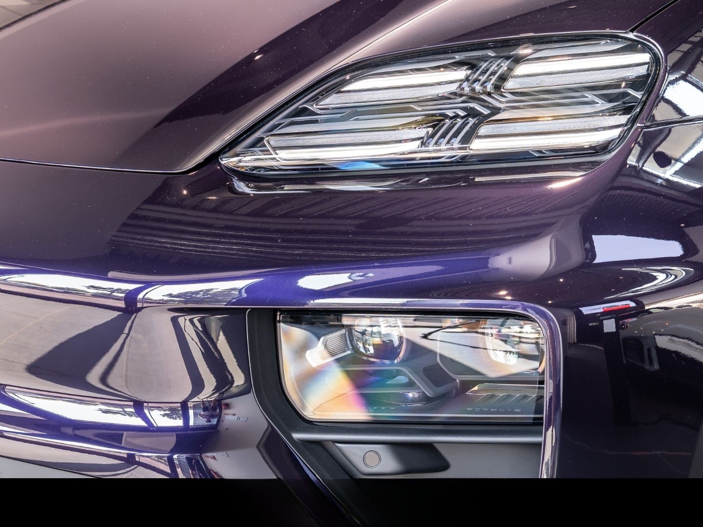 Porsche Macan 4 FnW-Violametallic Sitzklima Matrix 22Zol foto 15