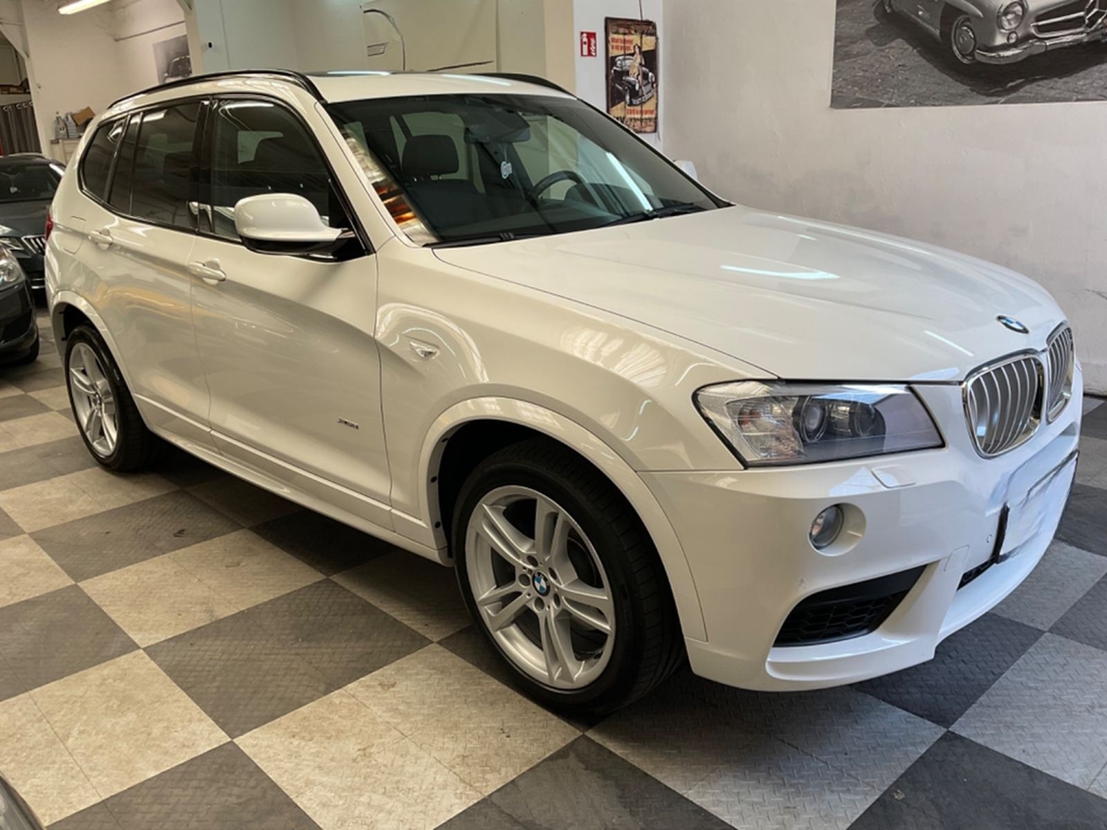 BMW X3 xDrive 3,5 d Aut,M-Sport, AHK,Headup,Tüv3-27 foto 5