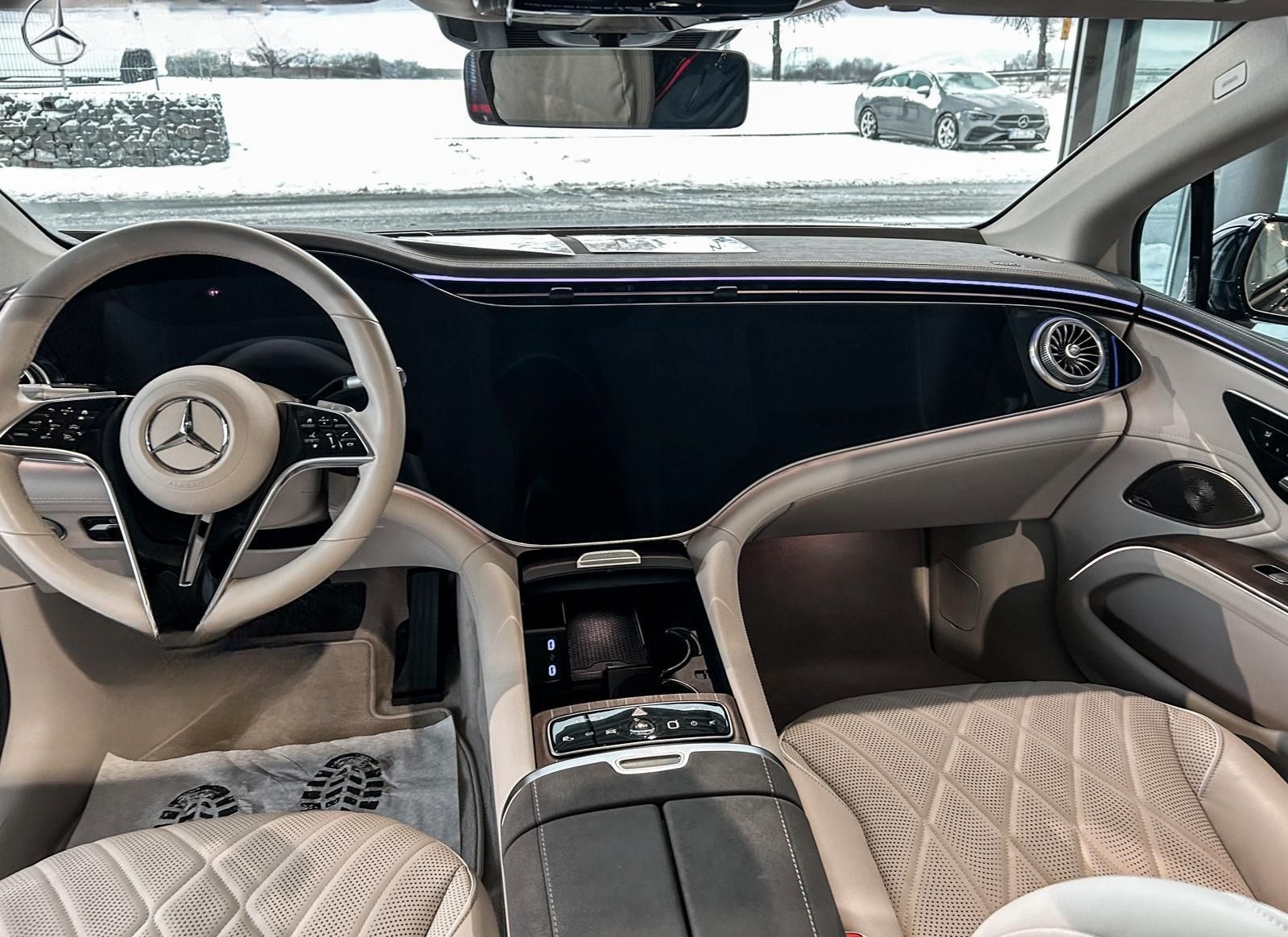 Mercedes-Benz EQS 580 4M AMG Night+360°+Sitzh.+Pano+MBUX+21 foto 20