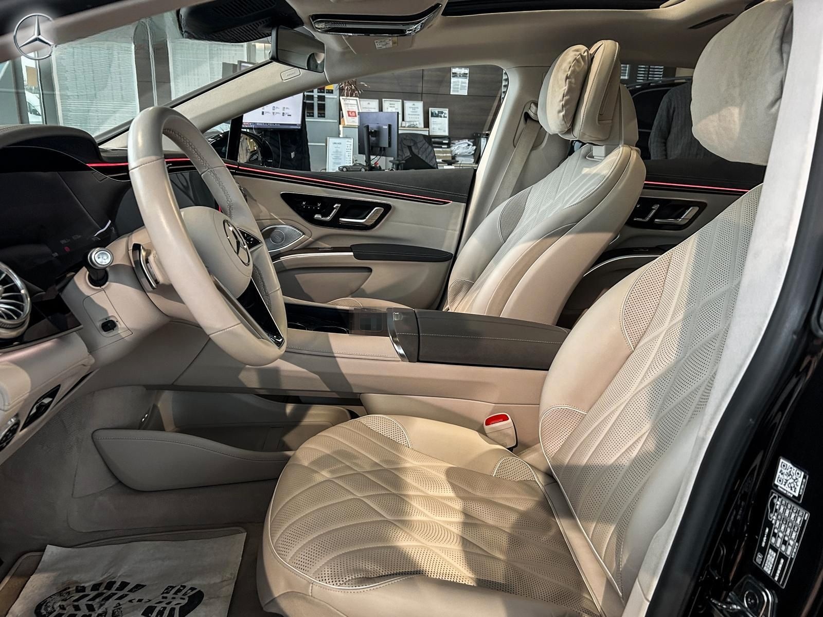 Mercedes-Benz EQS 580 4M AMG Night+360°+Sitzh.+Pano+MBUX+21 foto 8