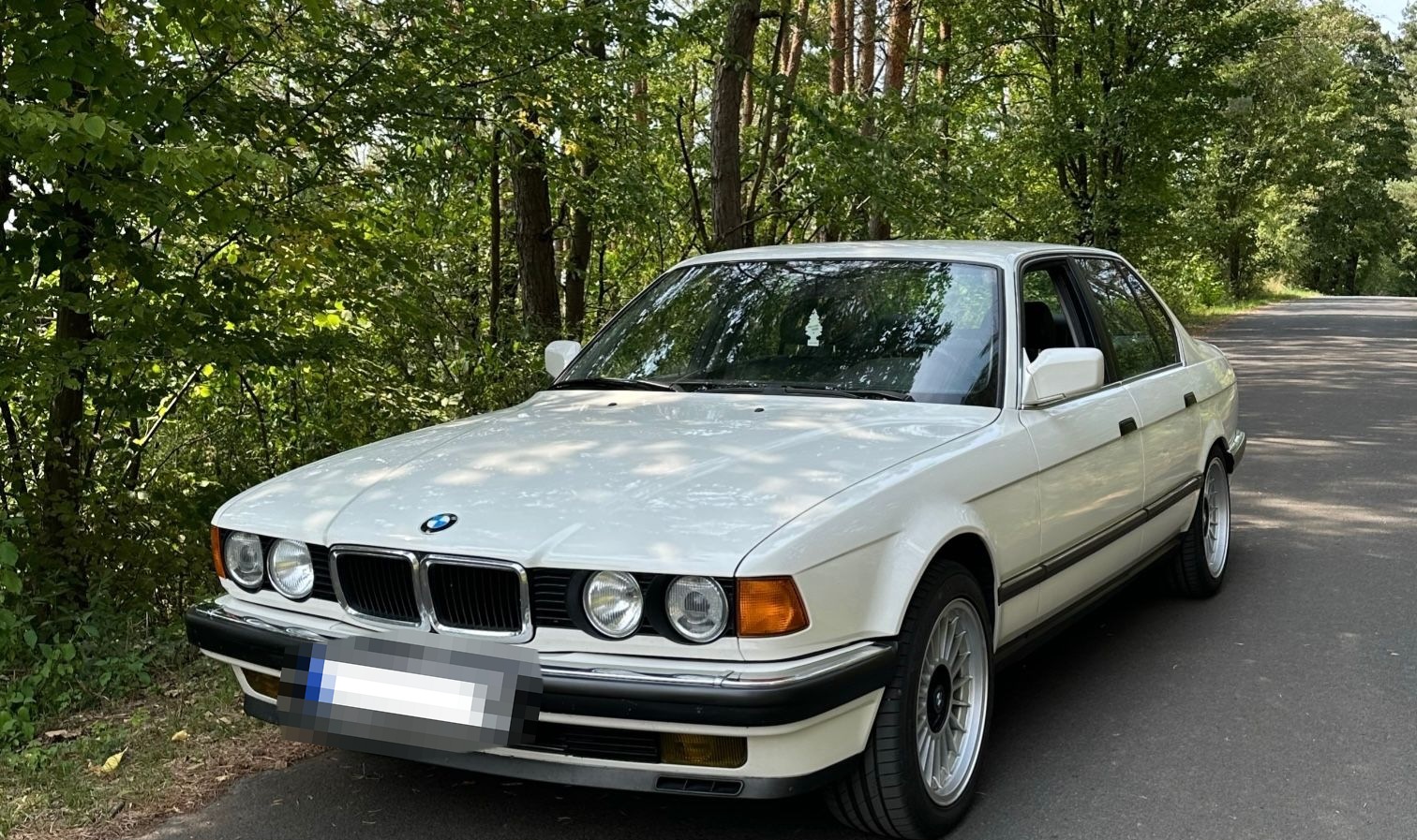 BMW 750i E32 Alpina-Style Felgen Sport Abgasanlage foto 3