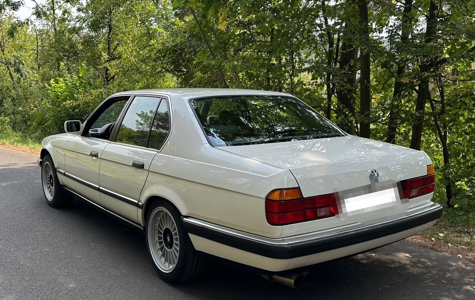 BMW 750i E32 Alpina-Style Felgen Sport Abgasanlage foto 4