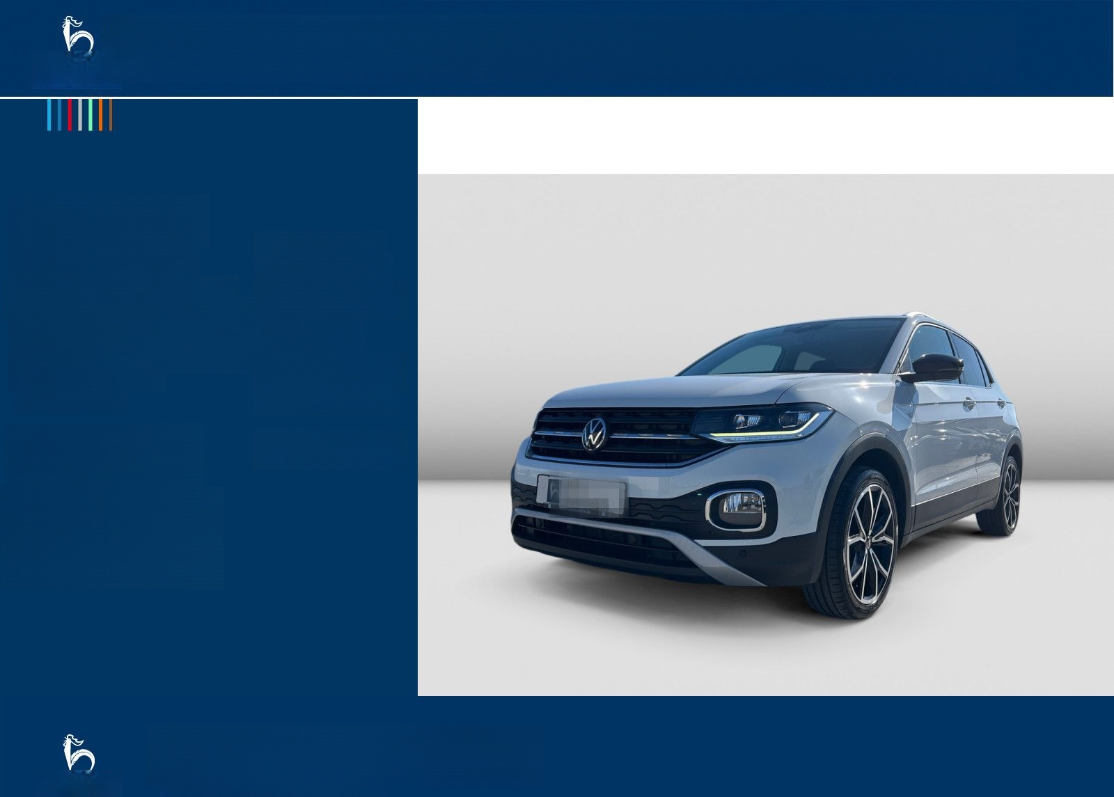 Volkswagen T-Cross 1.0 TSI Style Navi AHK Sitzhzg Einparkh foto 2