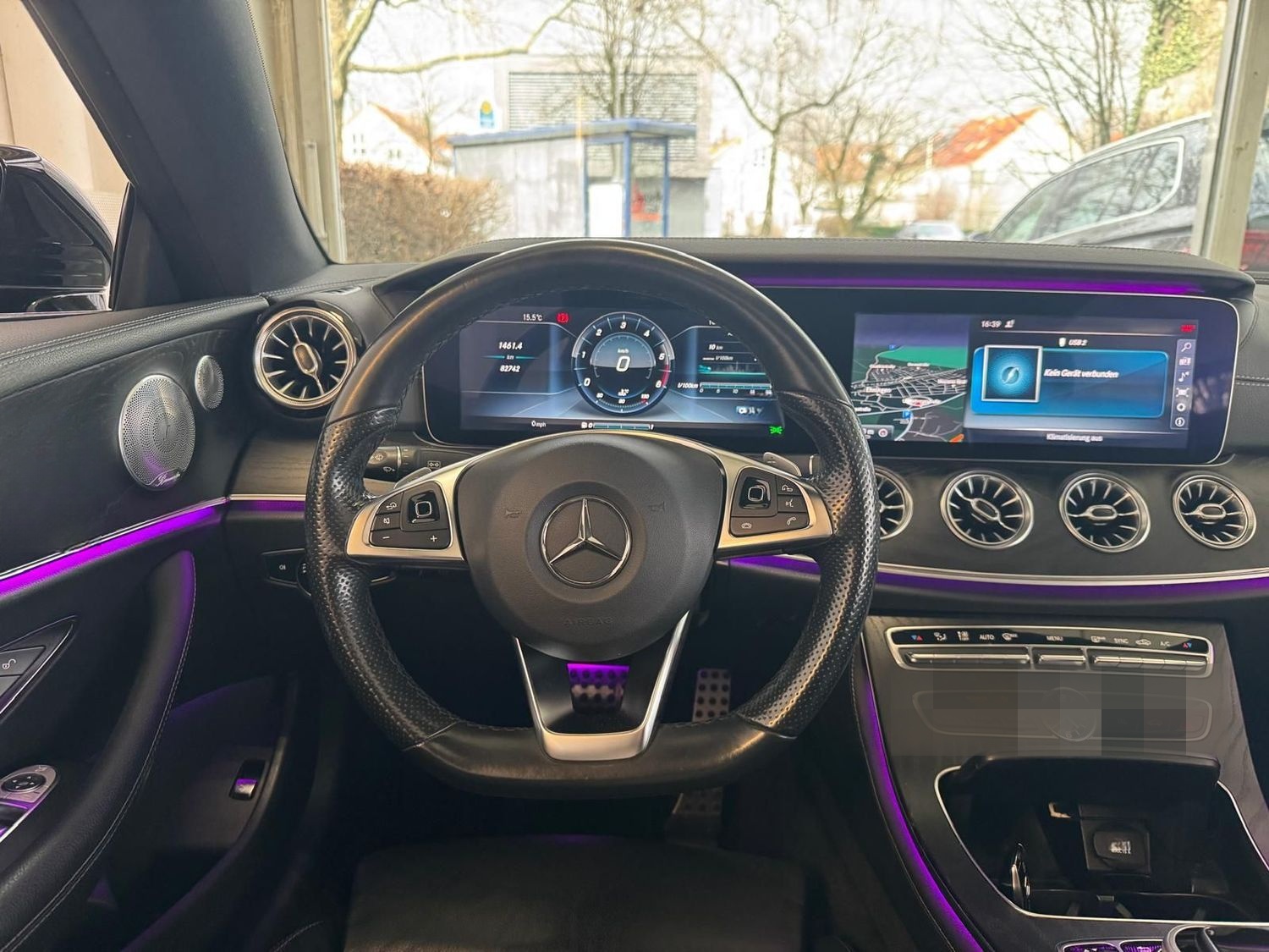 Mercedes-Benz E 220 AMG-Line 360° Kamera Pano. Widescreen  Bur foto 17