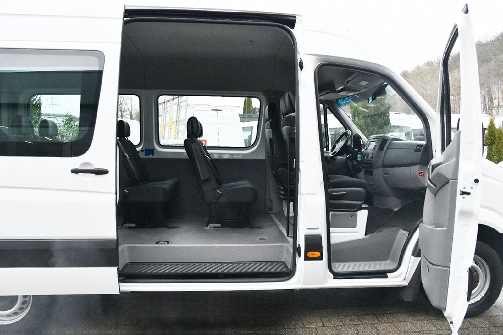 Mercedes-Benz Sprinter 313CDI Bus 9-Sitze L2H2 RWD Schwingsitz foto 27